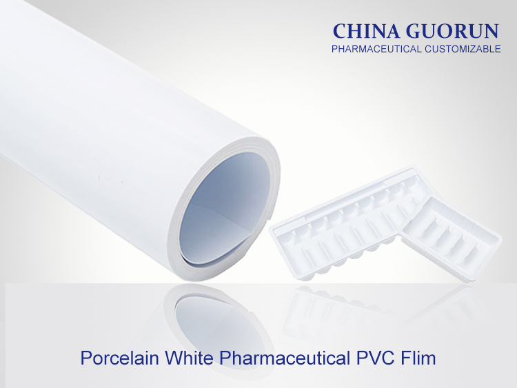 Porcelain White Pharmaceutical PVC Flim